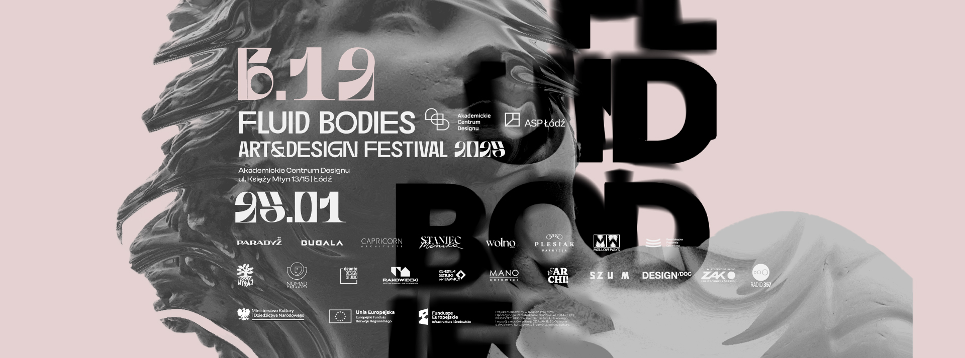 Baner wystawy ART&DESIGN Festival 2025