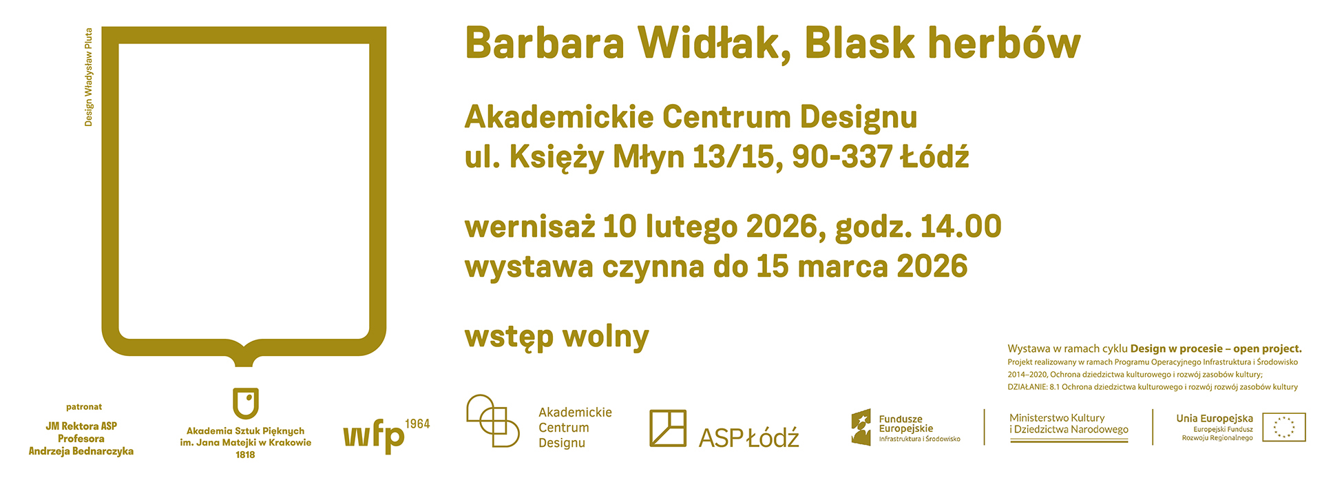 Baner wystawy Blask herbów