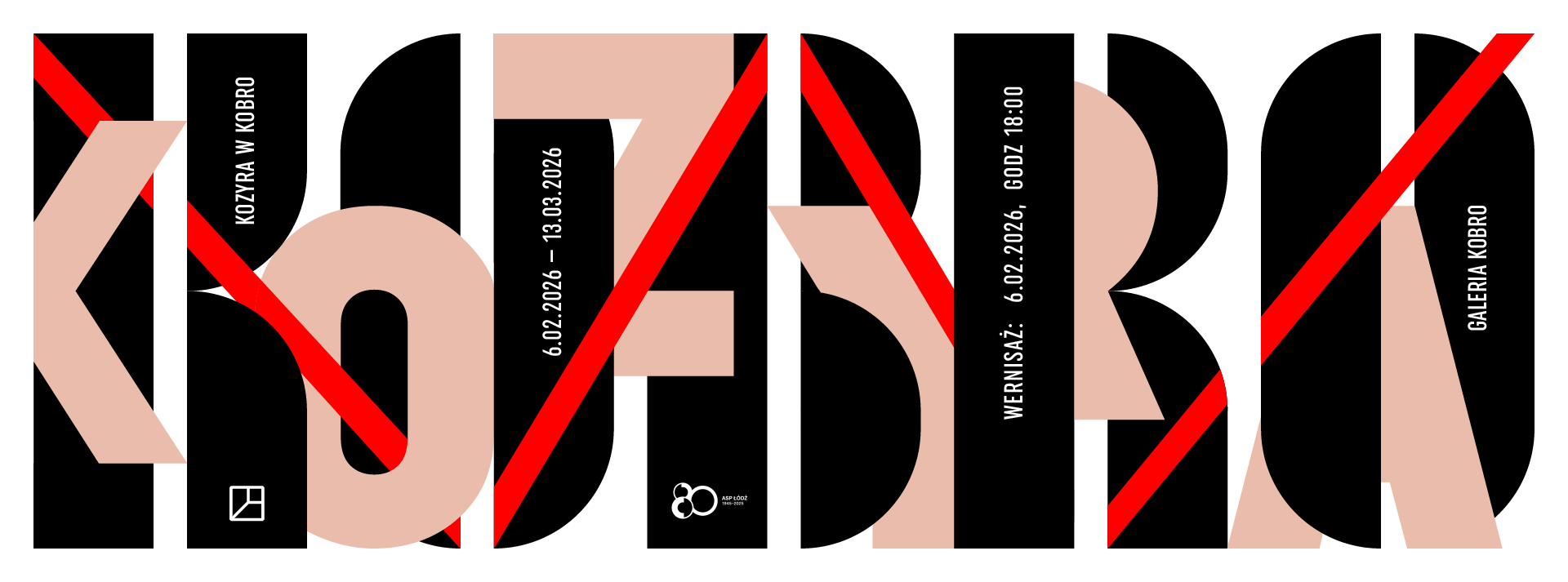 Baner wystawy KOZYRA W KOBRO
