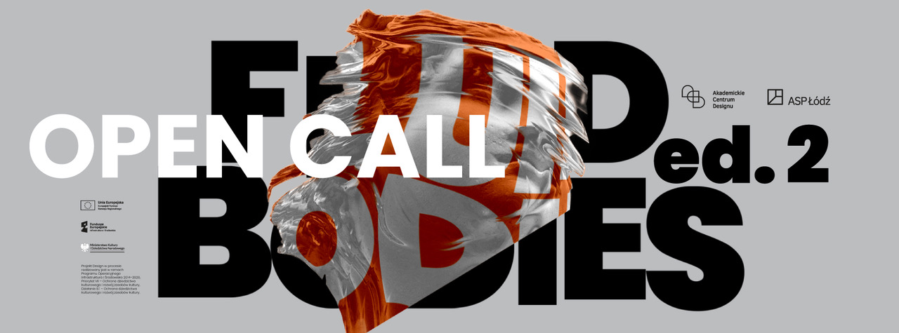 Baner wydarzenia Open call – Fluid bodies ed. 2
