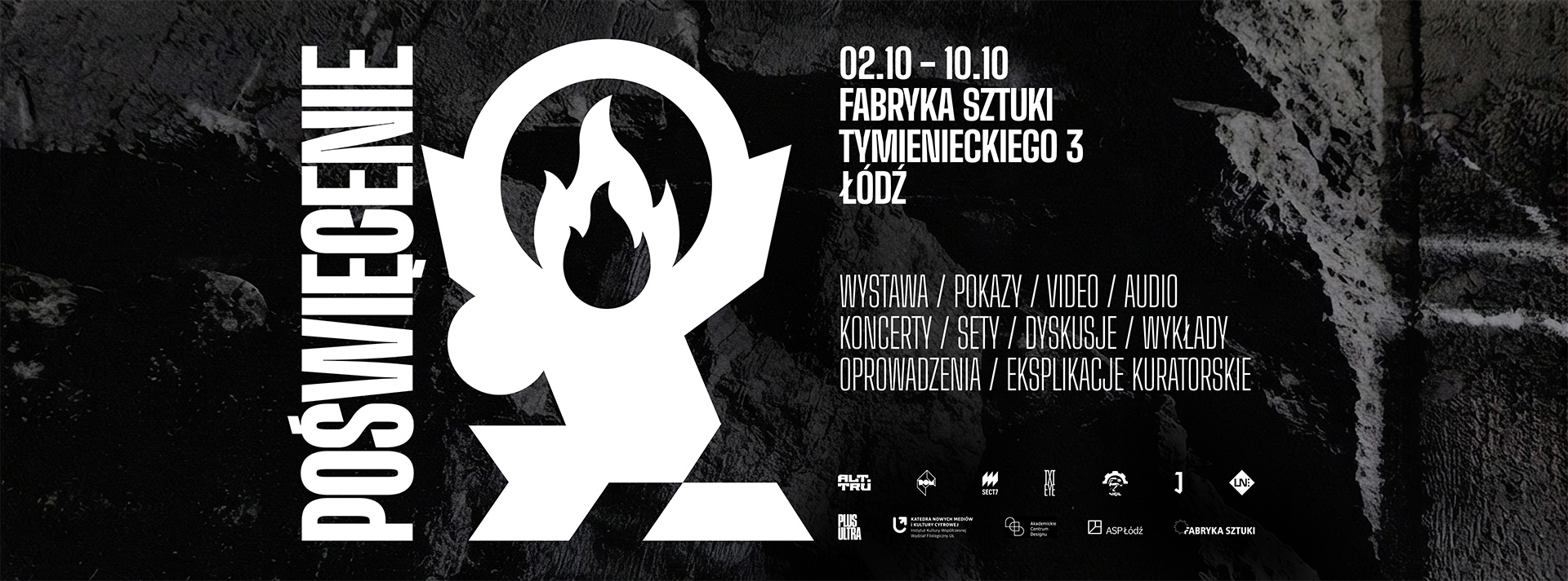 Baner wystawey Poświęcenie